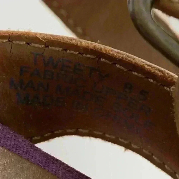 Rock & candy by zigi size 8 Tweety multicolored bright colorful Espadrilles - Picture 12 of 13